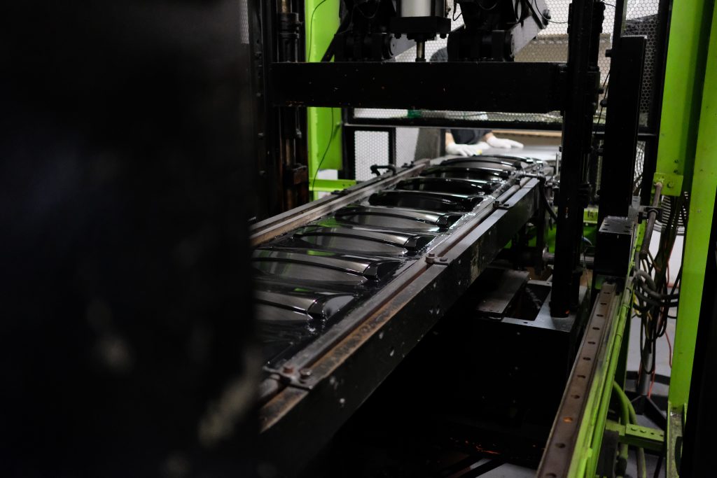 Thermoforming work line